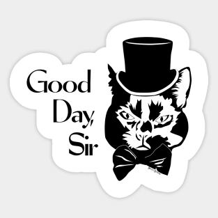 Good Day Cat Sticker